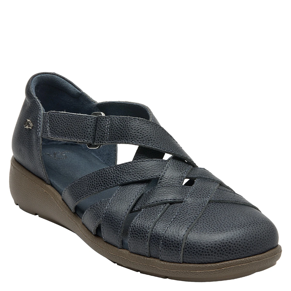 SANDALIAS MUJER 16 HRS AZUL 16M0062 CUERO - 2