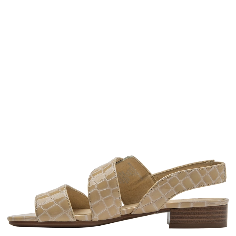 SANDALIAS MUJER 16 HRS BEIGE 16M0077 CUERO - 4