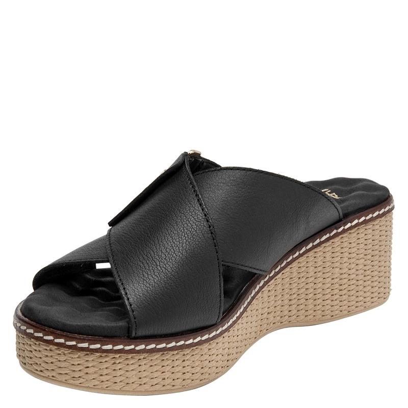 SANDALIAS MUJER 16 HRS NEGRO 16M0082 CUERO - 3