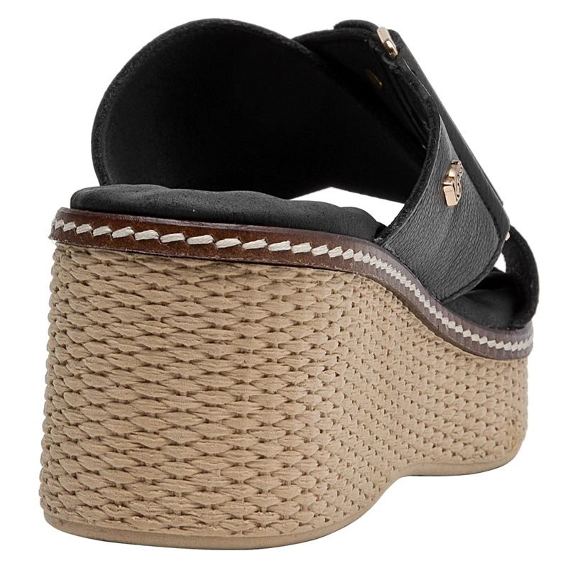 SANDALIAS MUJER 16 HRS NEGRO 16M0082 CUERO - 5