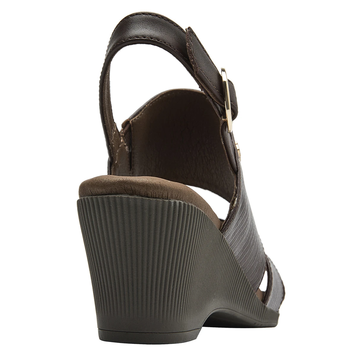 SANDALIAS MUJER 16 HRS CAFÉ 16M0095 CUERO - 5
