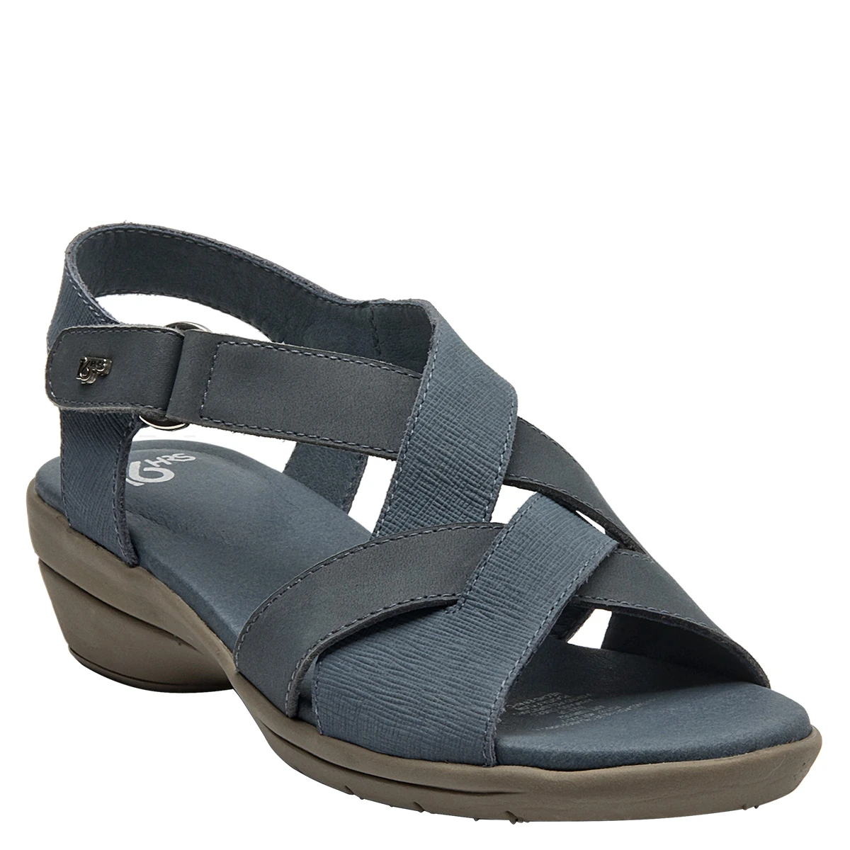 SANDALIAS MUJER 16 HRS AZUL 16M0162 CUERO - 2