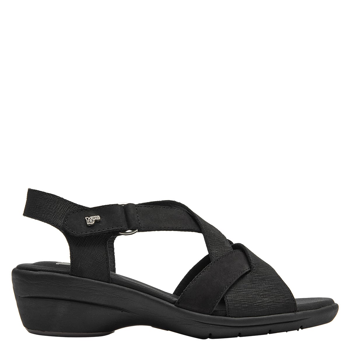 SANDALIAS MUJER 16 HRS NEGRO 16M0162 CUERO - 1