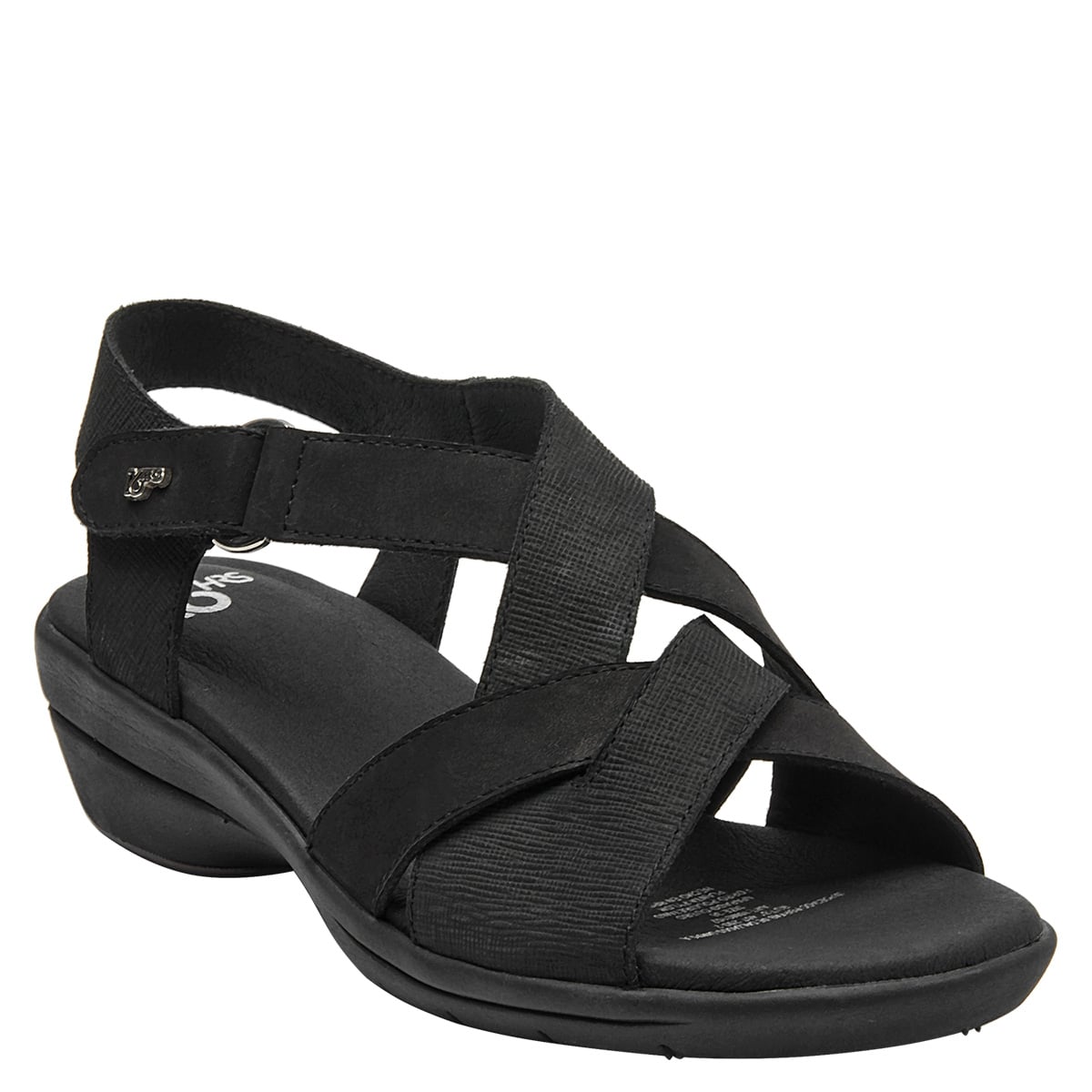 SANDALIAS MUJER 16 HRS NEGRO 16M0162 CUERO - 2