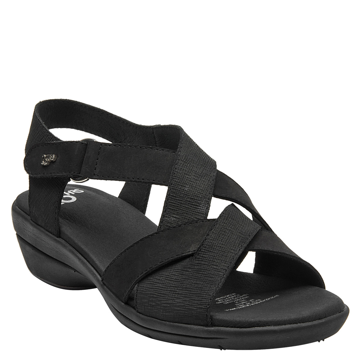 SANDALIAS MUJER 16 HRS NEGRO 16M0162 CUERO - 2