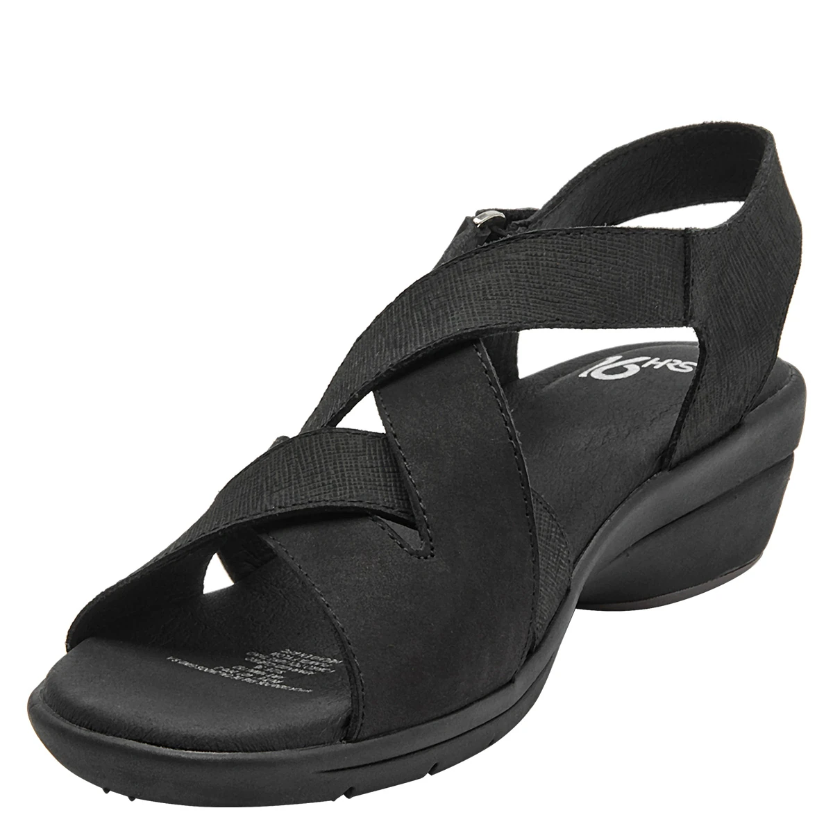 SANDALIAS MUJER 16 HRS NEGRO 16M0162 CUERO - 3