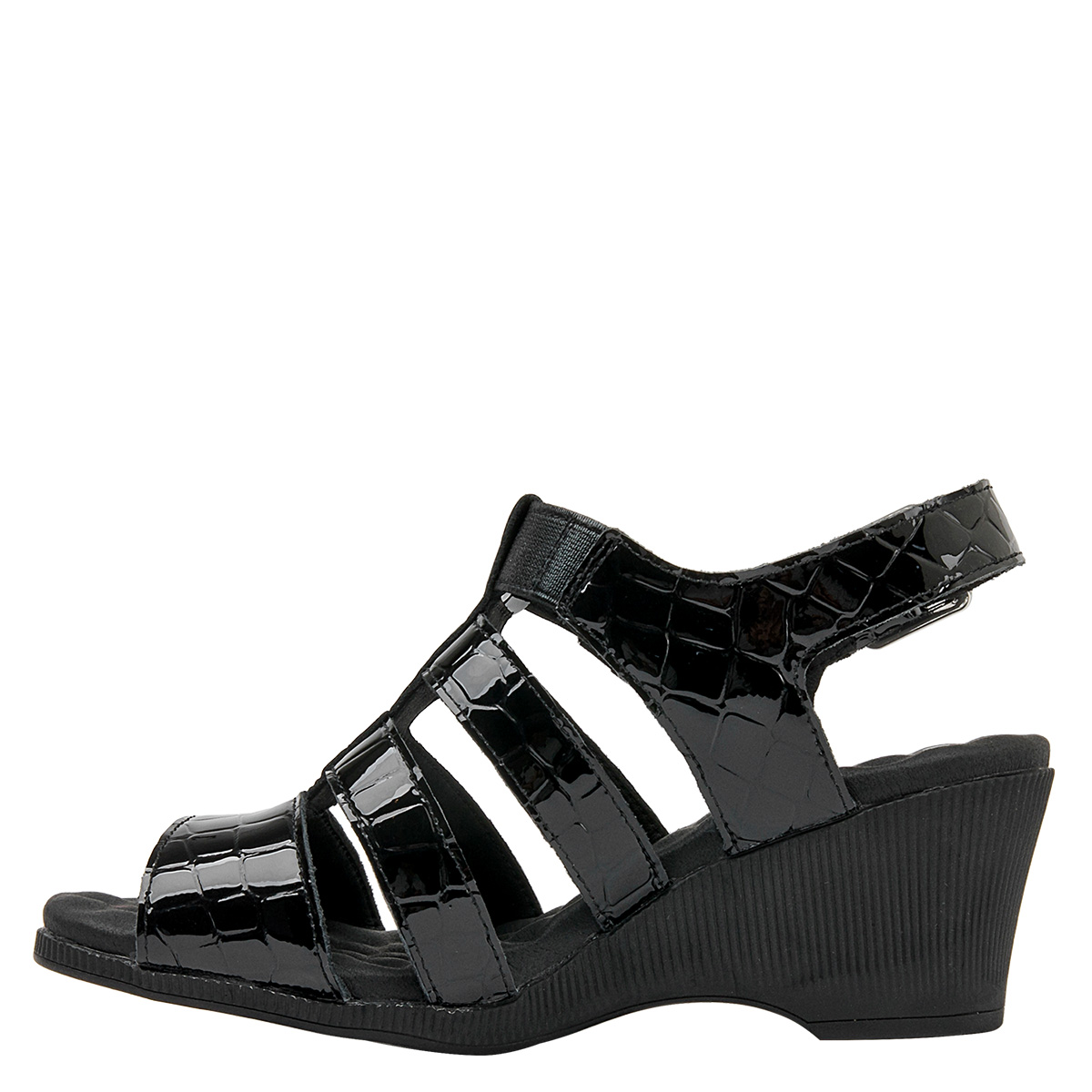 SANDALIAS MUJER 16 HRS NEGRO 16M0168 CUERO - 4