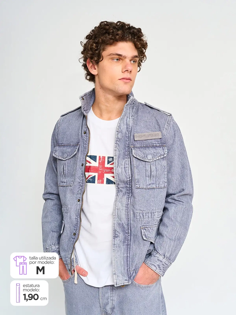 PEPE JEANS CHAQUETA HOMBRE PEPE JEANS ALGODÓN