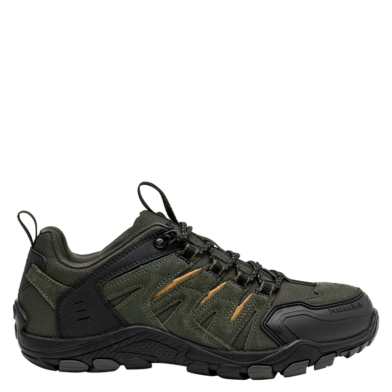 ZAPATILLAS HOMBRE PANAMA JACK OUTDOOR VERDE PJH0091 CUERO - 1