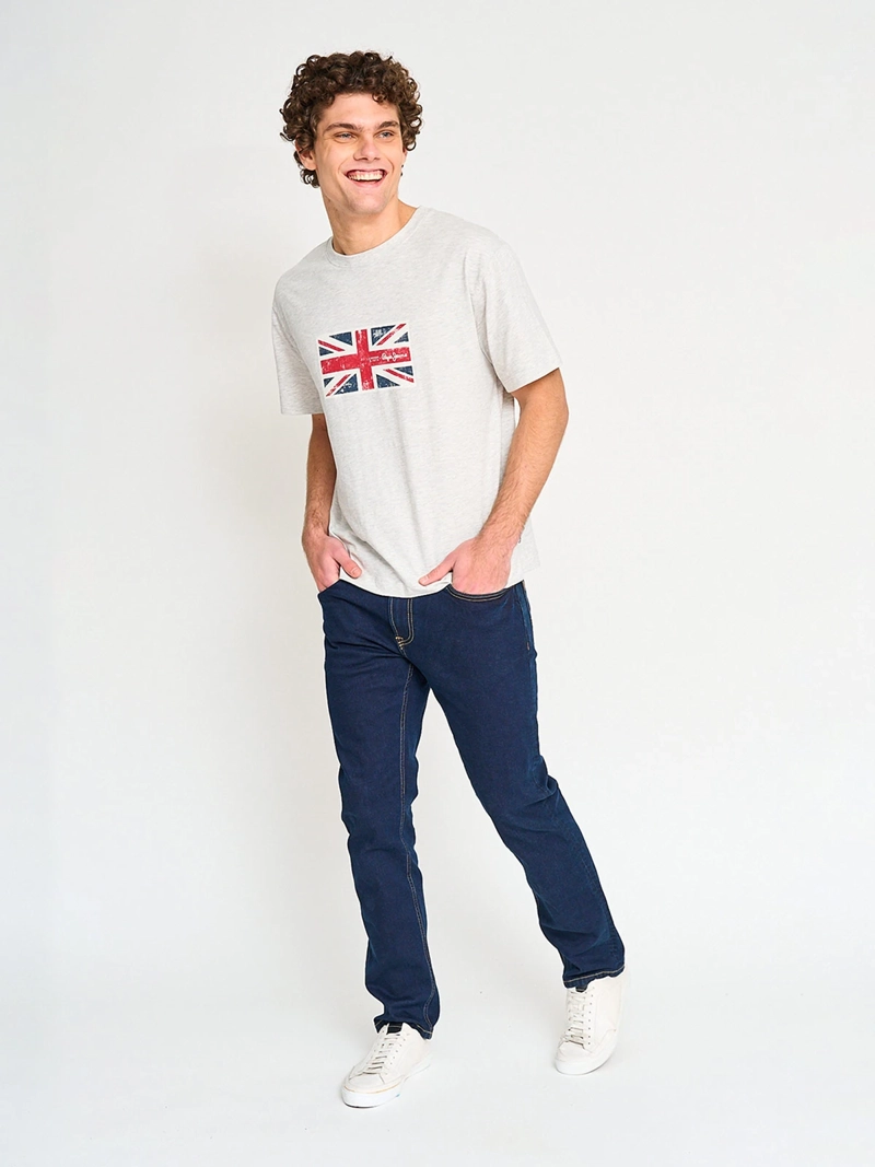 POLERA HOMBRE PEPE JEANS ALGODÓN MANGA CORTA - 4