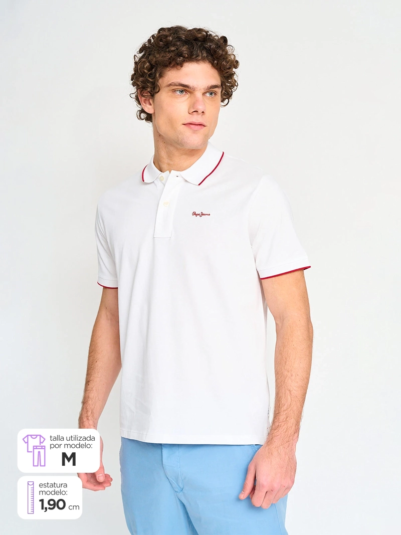 POLERA HOMBRE PEPE JEANS ALGODÓN MANGA CORTA - 1