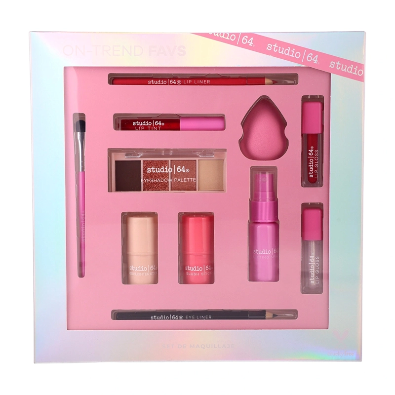 SET DE MAQUILLAJE STUDIO 64 ON TREND FAVS - 1