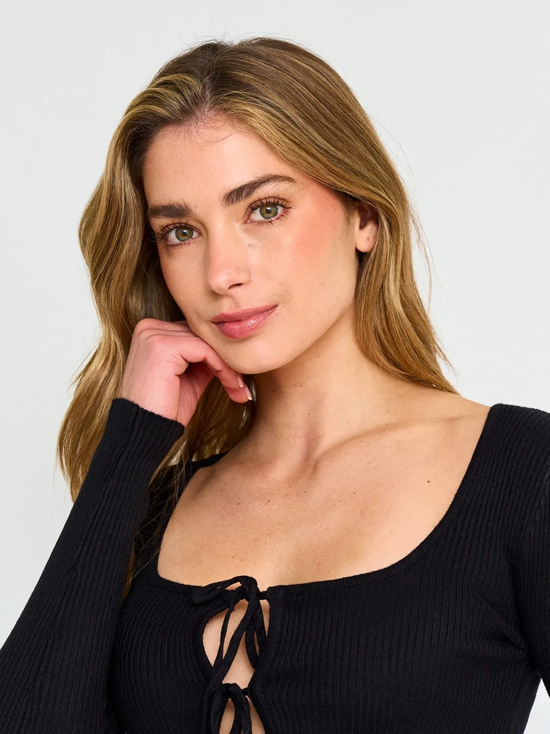 POLERA MANGA LARGA MUJER TALLY WEIJL - 3