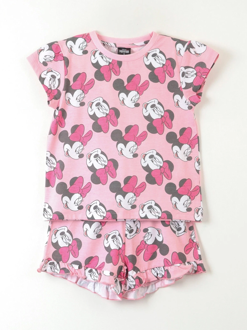 PIJAMA NIÑA MINNIE FULL PRINT