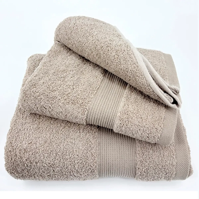 JUEGO DE TOALLAS ANDES LISA BEIGE 3 PZS - 2