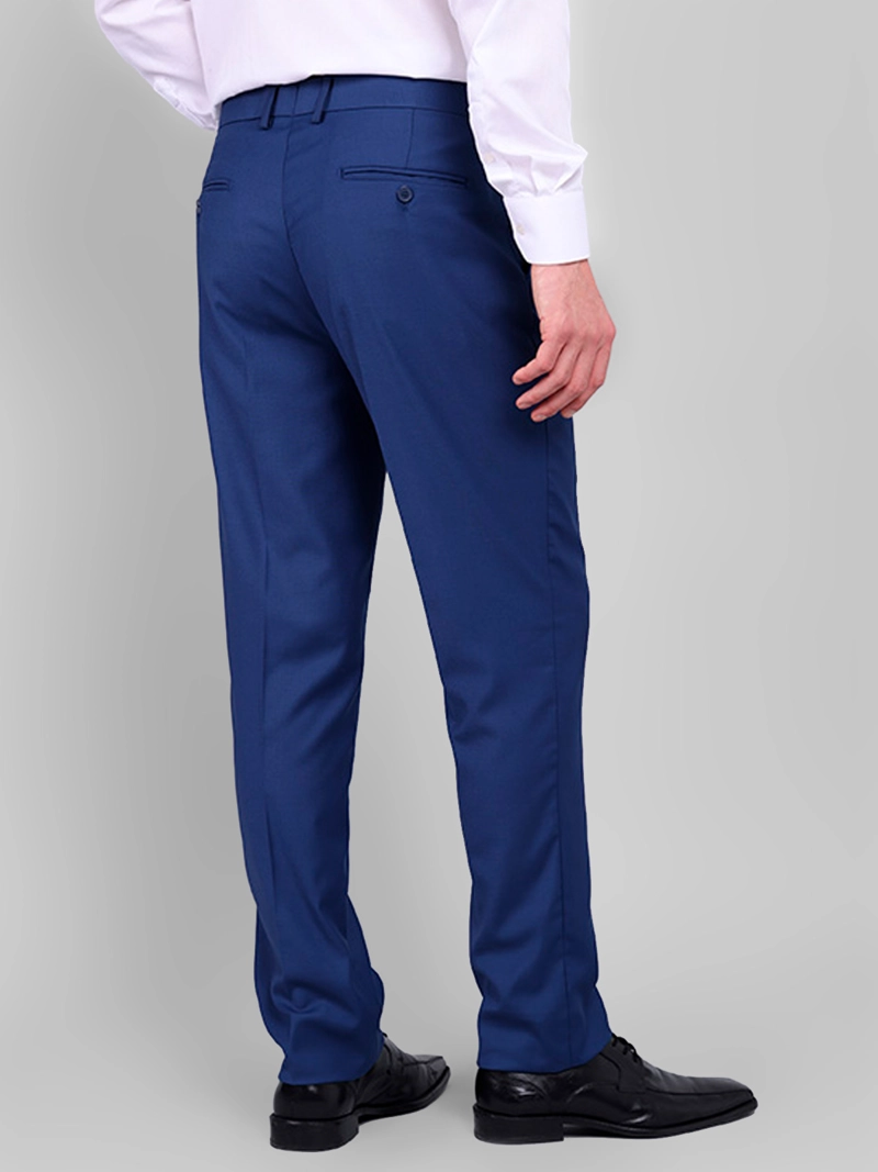 TRAJE HOMBRE VAN HEUSEN AZUL LISO - 3