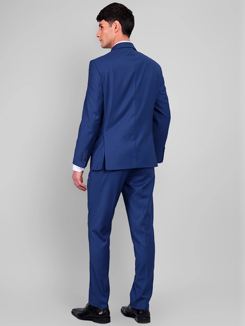 TRAJE HOMBRE VAN HEUSEN AZUL LISO - 7