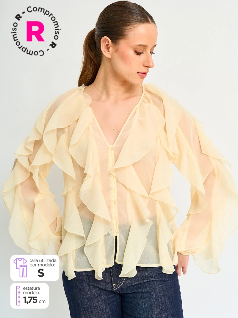 BLUSA MUJER MARQUIS VUELOS - 1