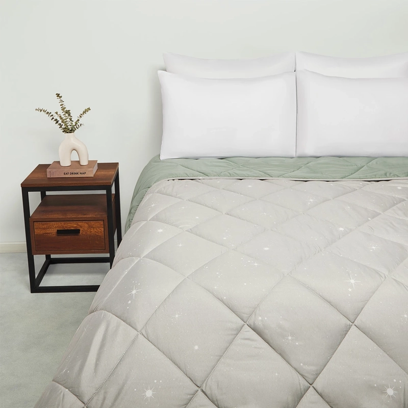 PLUMÓN RIPLEY HOME PROMO 2 PLAZAS GALAXY GRIS