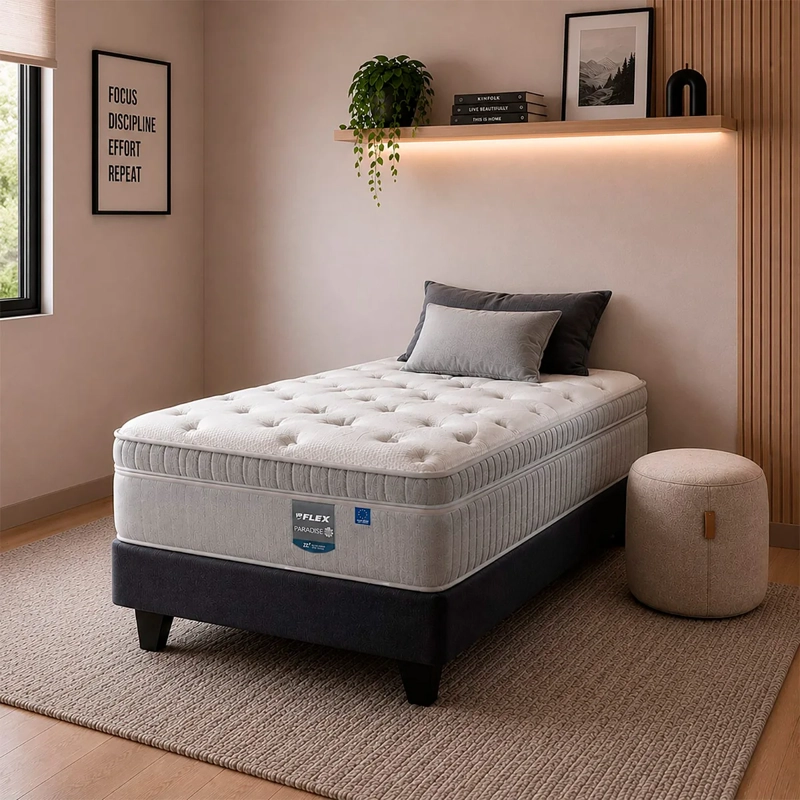 CAMA FLEX EUROPEA 1.5 PLAZAS PARADISE - 5