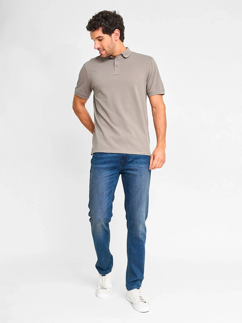 POLERA HOMBRE MARQUIS ALGODÓN CUELLO POLO MANGA CORTA PIQUÉ - 4