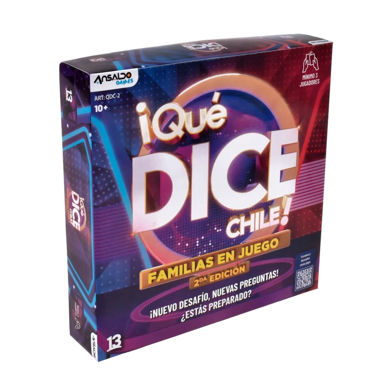 JUEGO DE MESA ANSALDO FAMILIAS EN JUEGO QUÉ DICE CHILE - 1