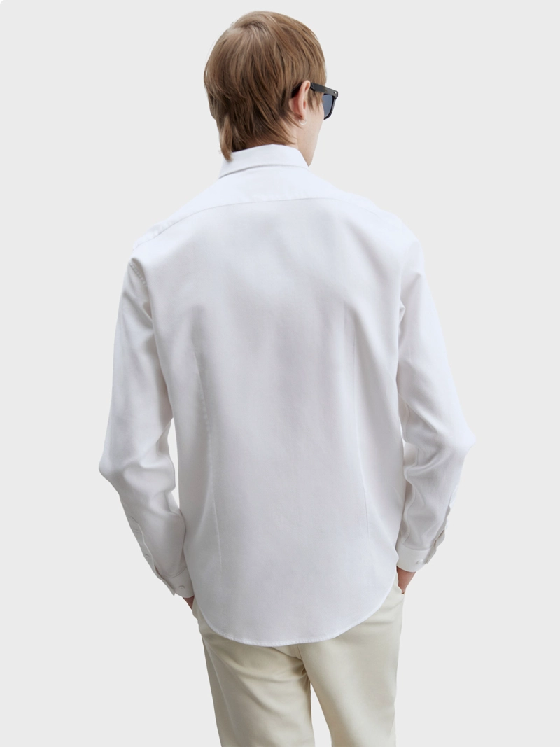 CAMISA MANGA LARGA ALGODÓN HOMBRE SFERA - 2