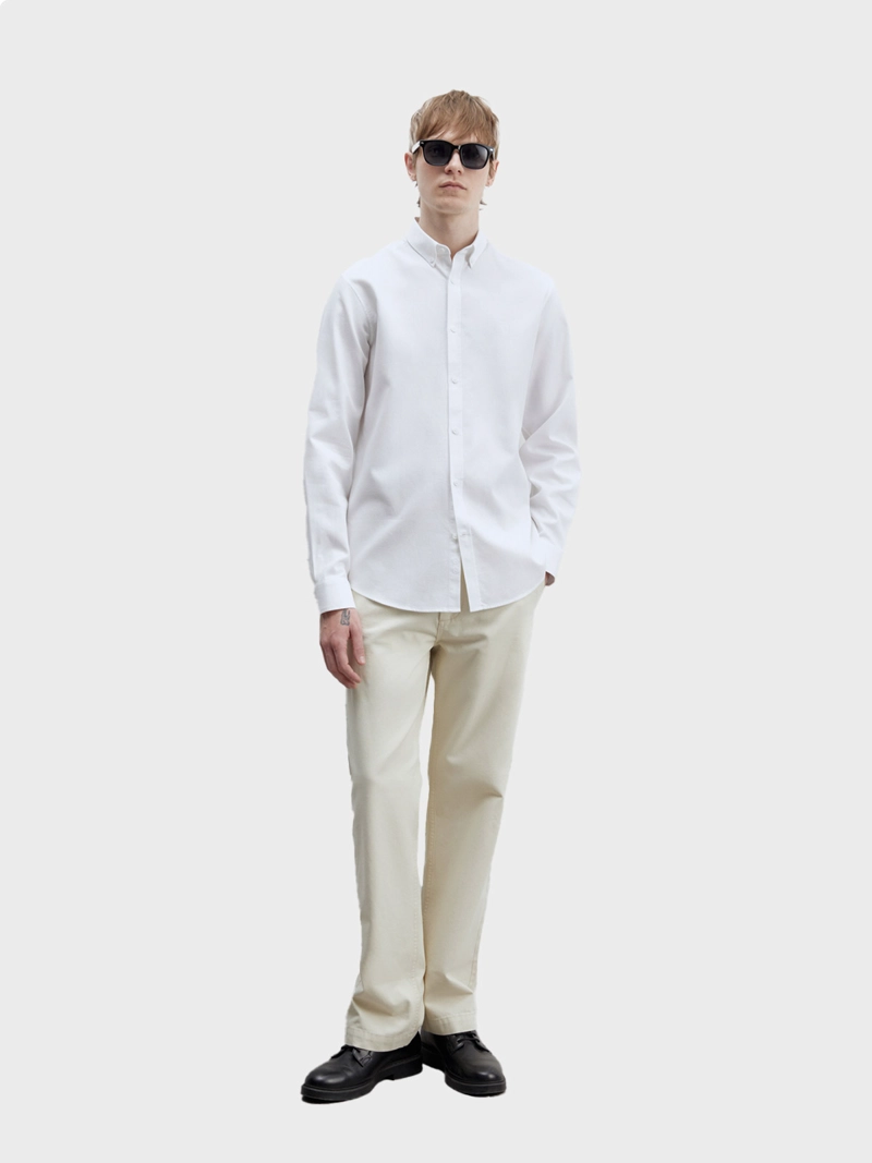 CAMISA MANGA LARGA ALGODÓN HOMBRE SFERA - 3