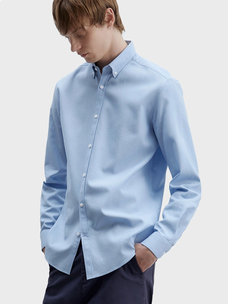 CAMISA MANGA LARGA ALGODÓN HOMBRE SFERA