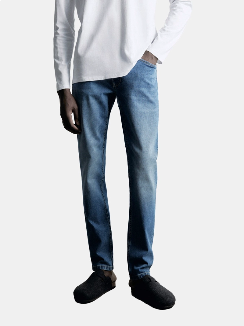 JEANS ALGODÓN HOMBRE SFERA AZUL DENIM - 1