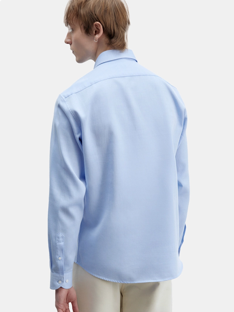 CAMISA MANGA LARGA ALGODÓN HOMBRE SFERA - 2