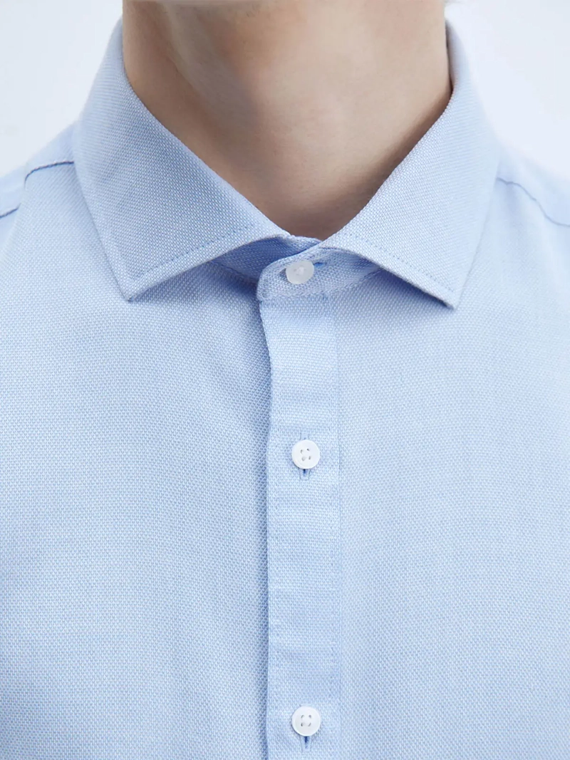 CAMISA MANGA LARGA ALGODÓN HOMBRE SFERA - 3