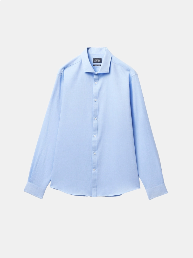 CAMISA MANGA LARGA ALGODÓN HOMBRE SFERA - 5