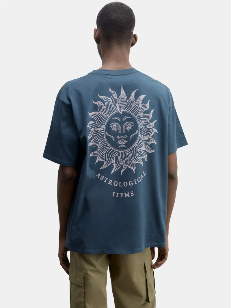 POLERA MANGA CORTA ALGODÓN HOMBRE SFERA NEGRO - 2