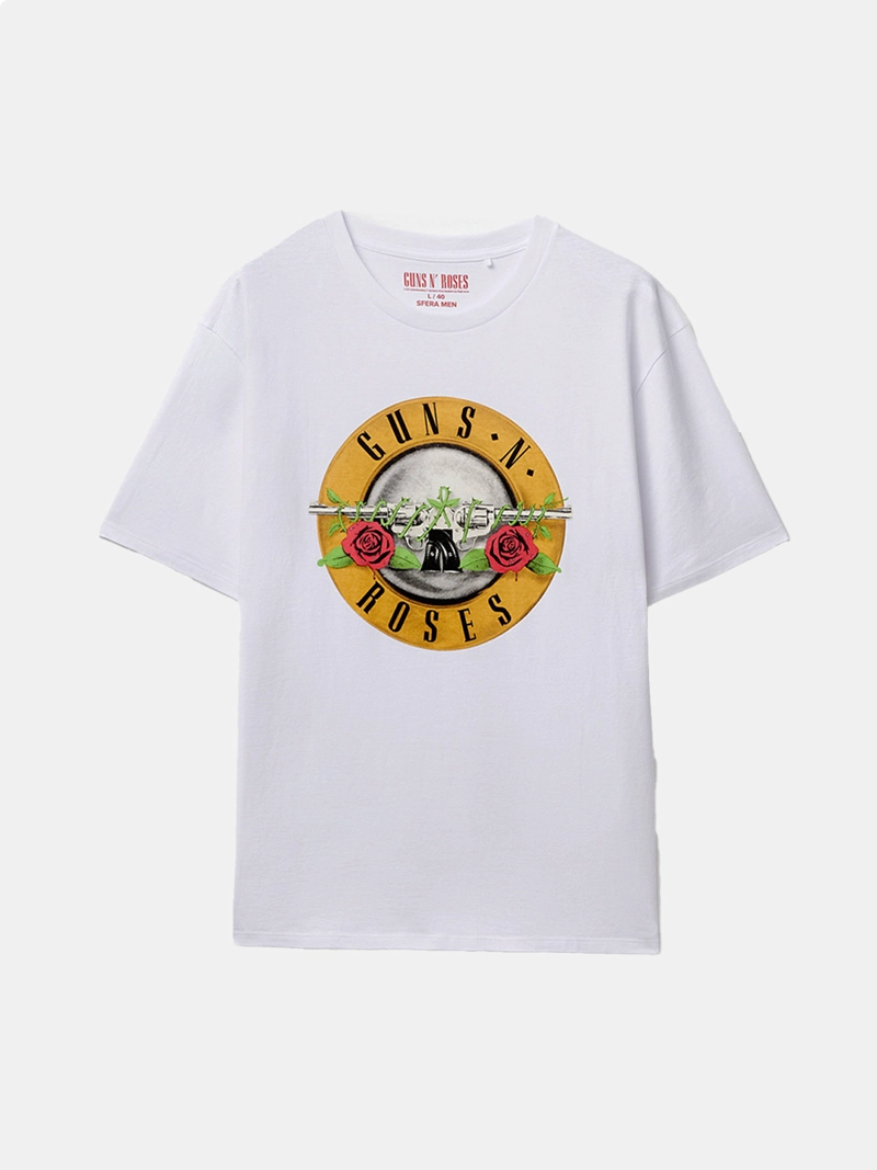 POLERA MANGA CORTA ALGODÓN HOMBRE SFERA BLANCO - 5