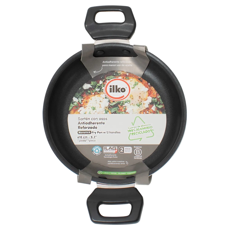 PAILA ILKO 16CM EVERYDAY ALUMINIO - 1