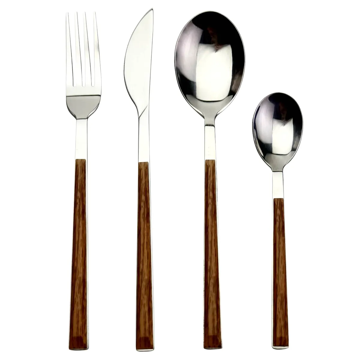 JUEGO DE CUCHILLERÍA RIPLEY HOME MADERA 24 PZS - 1