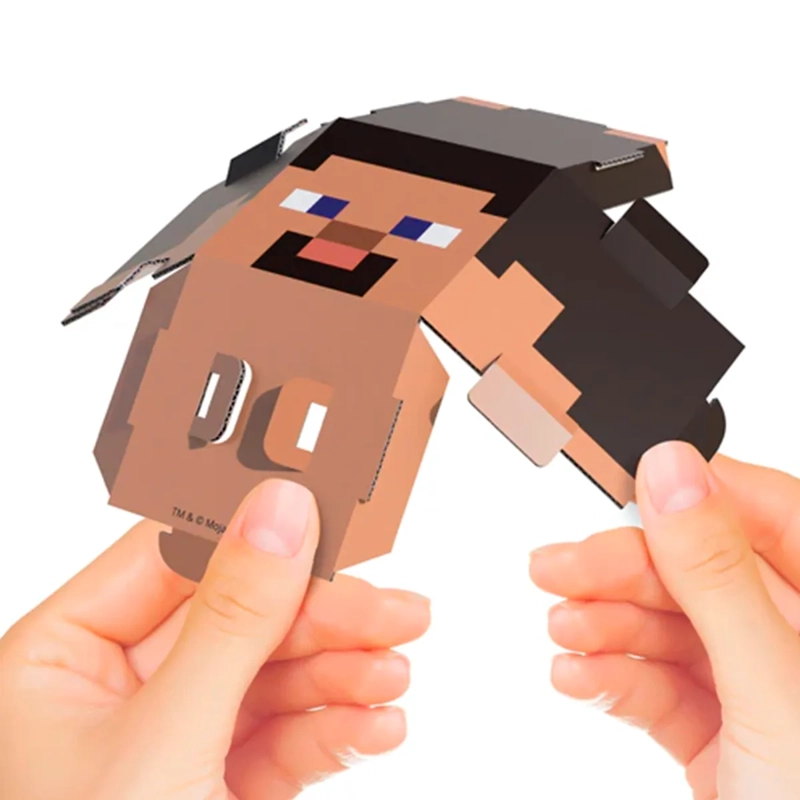 FIGURA DE ACCIÓN MINECRAFT CREA TU STEVE - 3
