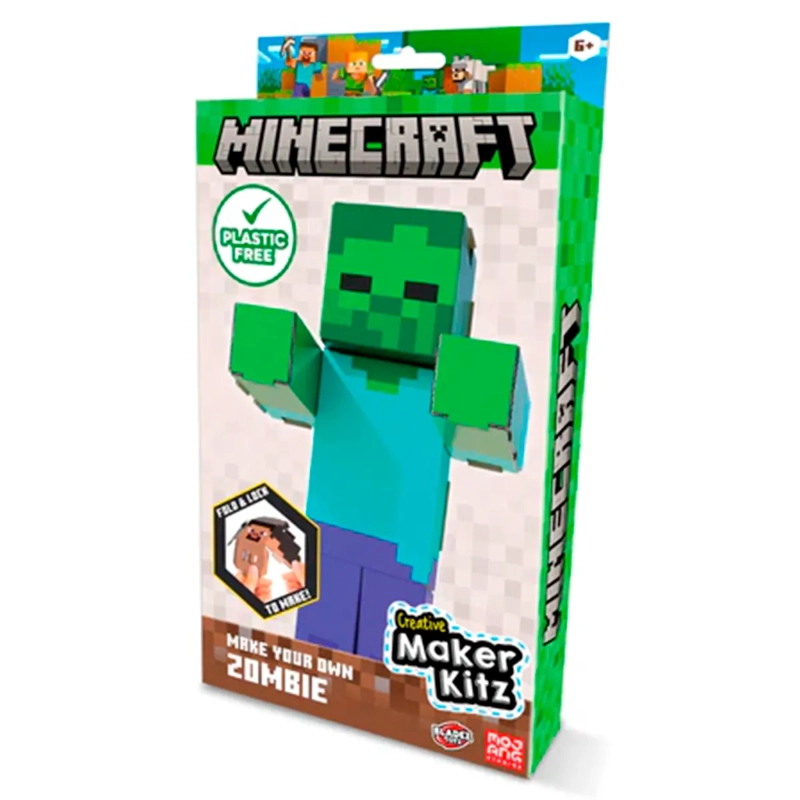 FIGURA DE ACCIÓN MINECRAFT CREA TU ZOMBIE - 2