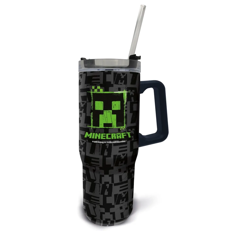 MUG MINECRAFT CAFÉ MINECRAFT ACERO INOXIDABLE 1100 ML - 1