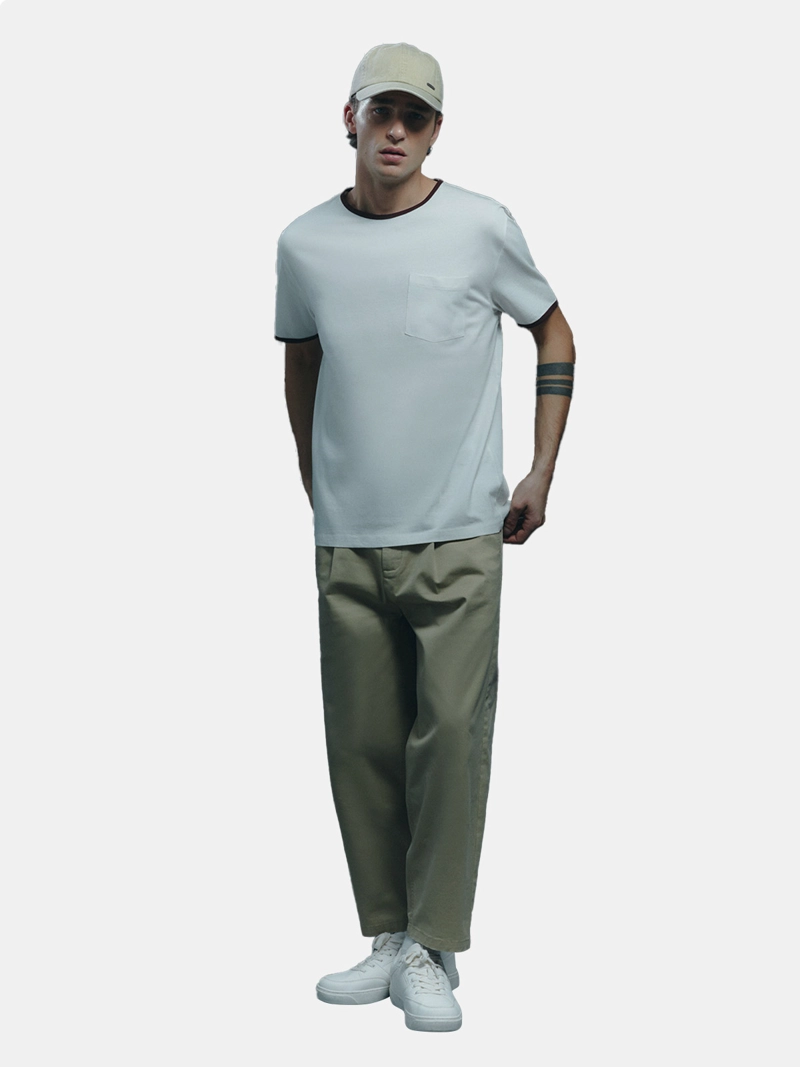 POLERA MANGA CORTA ALGODÓN HOMBRE SFERA - 3