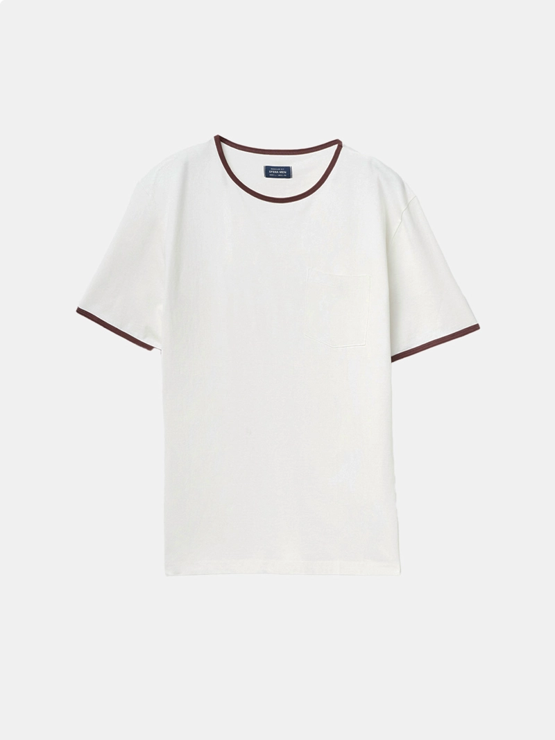 POLERA MANGA CORTA ALGODÓN HOMBRE SFERA - 4