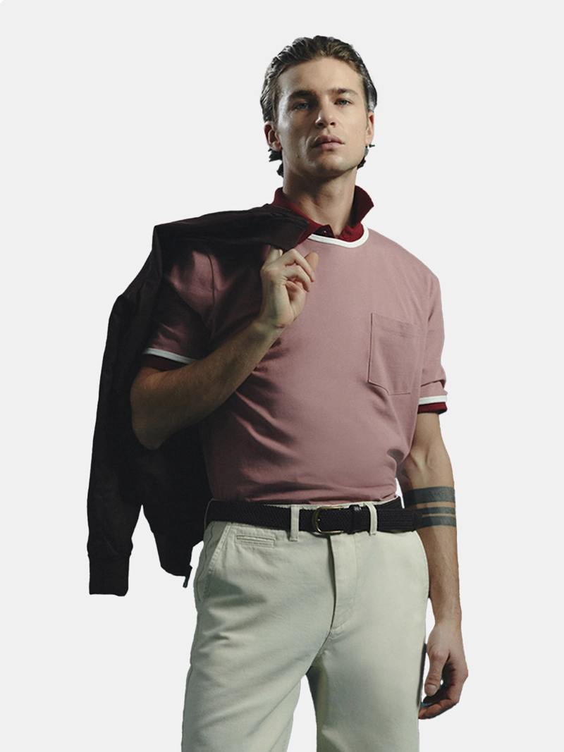 POLERA MANGA CORTA ALGODÓN HOMBRE SFERA - 1