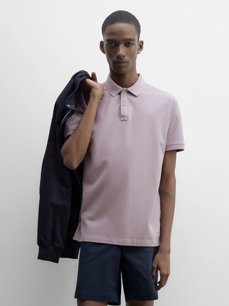 POLERA MANGA CORTA ALGODÓN HOMBRE SFERA - 1