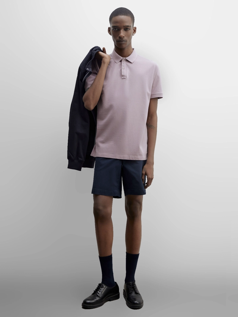 POLERA MANGA CORTA ALGODÓN HOMBRE SFERA - 4