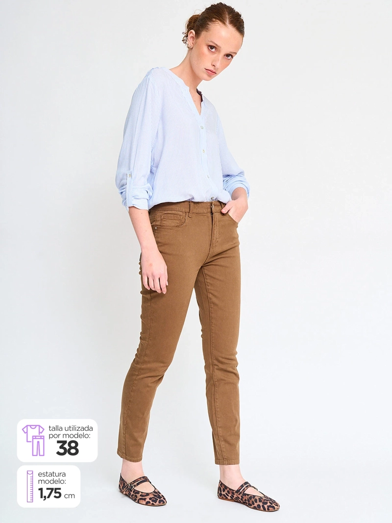 JEANS MUJER MARQUIS SKINNY ALGODÓN  - 2