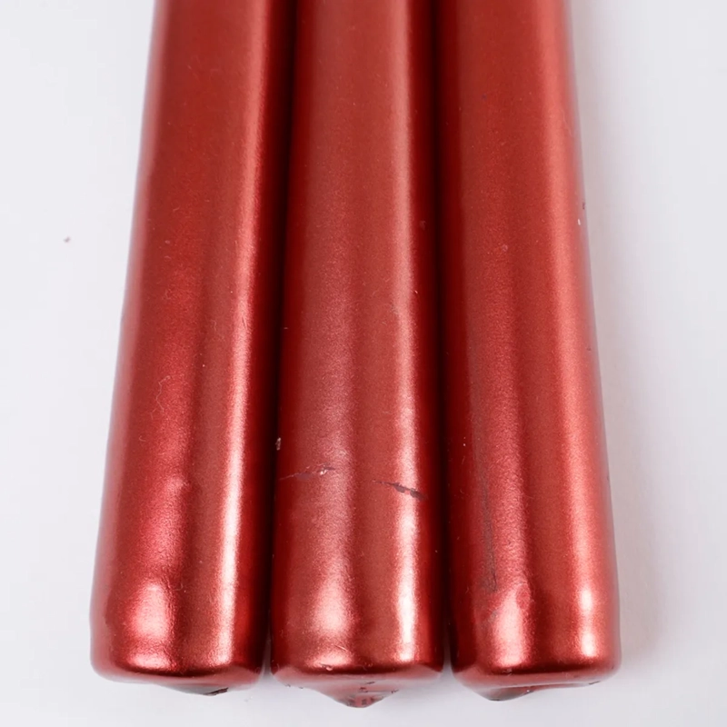 VELA NAVIDEÑA RIPLEY HOME SET X4 25CM ROJO  - 6