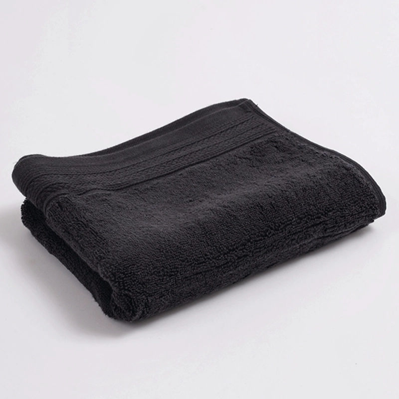 TOALLA DE MANO MAISON LINETT 700 GR NEGRO - 1