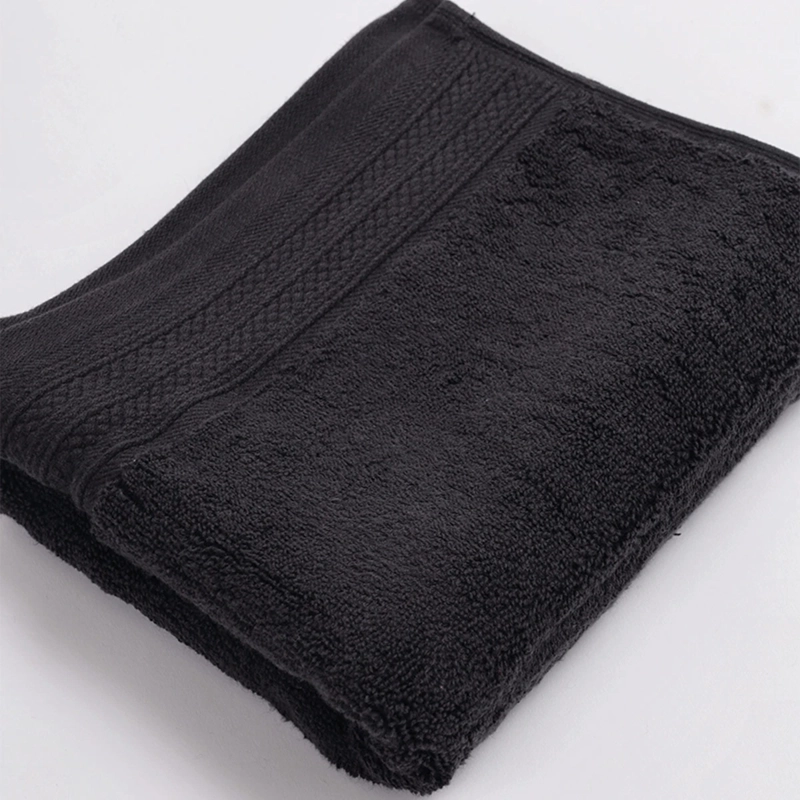 TOALLA DE MANO MAISON LINETT 700 GR NEGRO - 4