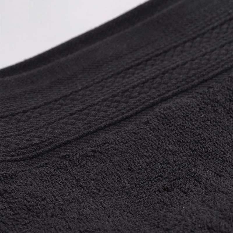 TOALLA DE MANO MAISON LINETT 700 GR NEGRO - 5